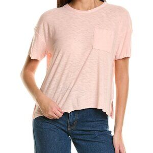JAMES PERSE CREWNECK POCKET T-SHIRT VENUS PINK